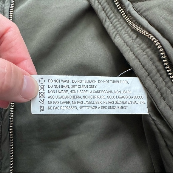 Thread & Supply (Small) Olive Green Quilted Puffer Vest - Picture 7 of 9